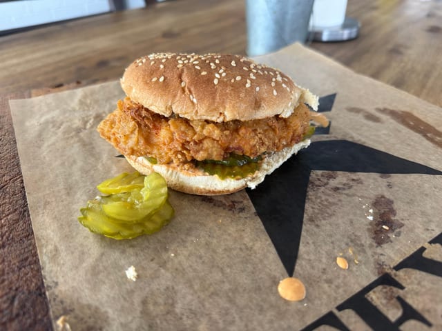 Fried Chicken Sandwich.