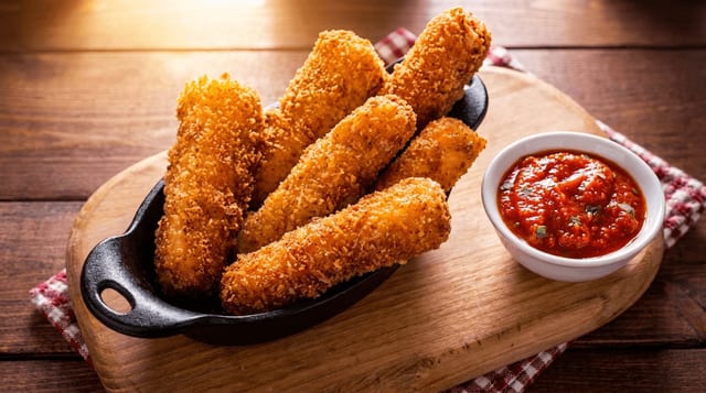 Mozzarella Sticks.